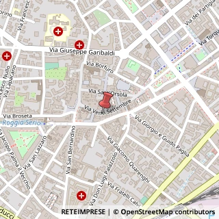 Mappa Via XX Settembre, 107, 24122 Bergamo, Bergamo (Lombardia)