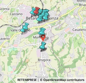 Mappa Via M.Buonarroti, 20842 Besana In Brianza MB, Italia (0.846)