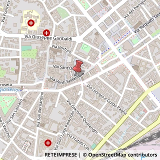Mappa Via XX Settembre, 50, 24122 Bergamo, Bergamo (Lombardia)