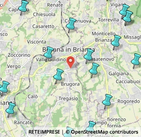 Mappa Via Sant'Antonio, 20842 Besana In Brianza MB, Italia (3.2315)