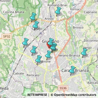 Mappa Via Antonio Pacinotti, 20833 Giussano MB, Italia (1.77)