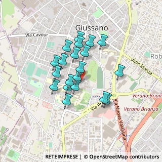 Mappa Via Antonio Pacinotti, 20833 Giussano MB, Italia (0.3395)