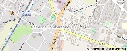 Mappa Cernusco Lombardone
