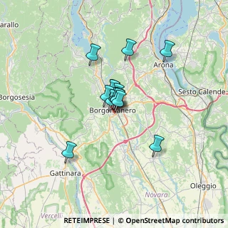 Mappa Viale G. Marconi, 28021 Borgomanero NO, Italia (3.96929)