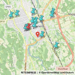 Mappa Viale G. Marconi, 28021 Borgomanero NO, Italia (1.01714)