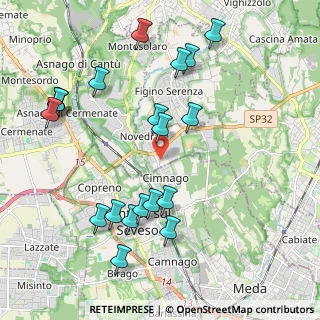 Mappa Via Alessandro Volta, 22060 Novedrate CO, Italia (2.2745)