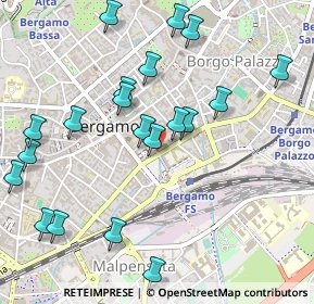 Mappa Via A. May, 24127 Bergamo BG, Italia (0.565)