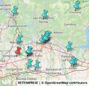 Mappa Via A. May, 24127 Bergamo BG, Italia (15.42278)