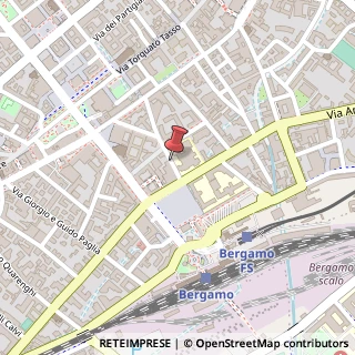 Mappa Via Torquato Taramelli, 36, 24121 Bergamo, Bergamo (Lombardia)