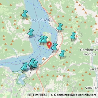 Mappa CAP, 25050 Monte Isola BS, Italia (4.105)