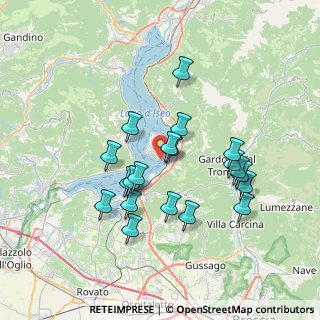 Mappa CAP, 25050 Monte Isola BS, Italia (6.5555)
