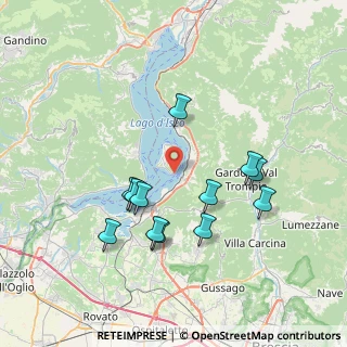 Mappa CAP, 25050 Monte Isola BS, Italia (7.1075)