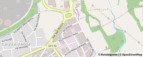 Mappa Calusco d'Adda