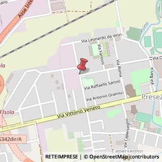 Mappa Via Madonna delle Baserghe,  11, 24030 Presezzo, Bergamo (Lombardia)