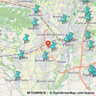 Mappa Via Madonna delle Baserghe, 24030 Presezzo BG, Italia (3.05294)