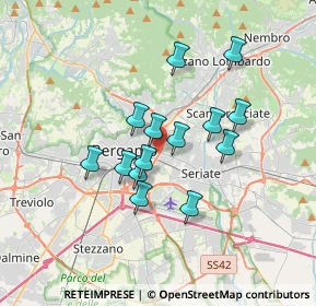 Mappa 24125 Bergamo BG, Italia (2.73143)