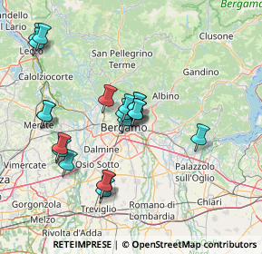 Mappa 24125 Bergamo BG, Italia (13.871)