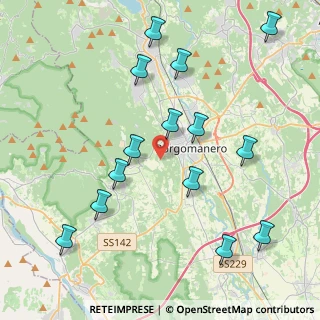 Mappa Via Fasana, 28021 Borgomanero NO, Italia (4.51214)