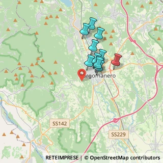 Mappa Via Fasana, 28021 Borgomanero NO, Italia (2.8)