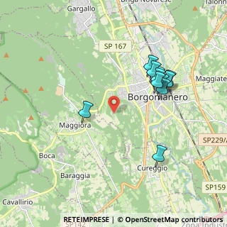 Mappa Via Fasana, 28021 Borgomanero NO, Italia (1.85636)