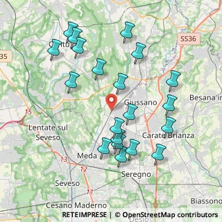Mappa 22066 Mariano Comense CO, Italia (4.056)