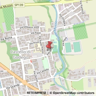 Mappa Via Molinare, 10, 31030 Castello di Godego, Treviso (Veneto)