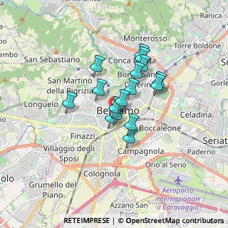 Mappa 24122 Bergamo BG, Italia (1.18563)