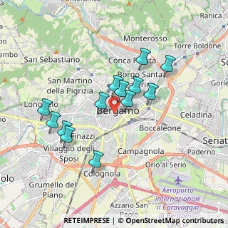 Mappa 24122 Bergamo BG, Italia (1.58538)