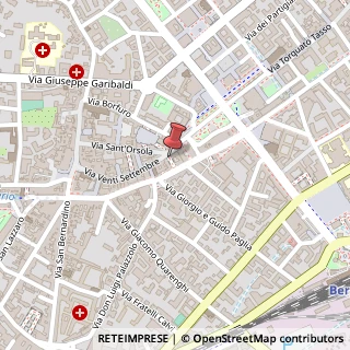 Mappa Via XX Settembre, 29, 24122 Bergamo, Bergamo (Lombardia)