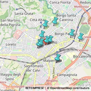 Mappa Passaggio Giovanni Limonta, 24122 Bergamo BG, Italia (0.6725)