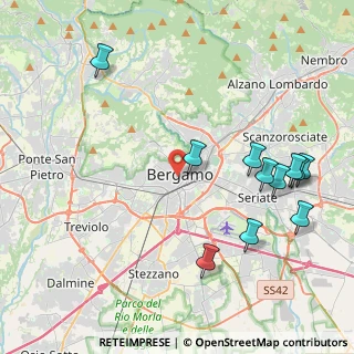 Mappa Passaggio Giovanni Limonta, 24122 Bergamo BG, Italia (4.74364)