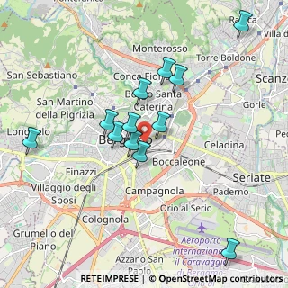 Mappa Via Alessandro Manzoni, 24121 Bergamo BG, Italia (1.7625)