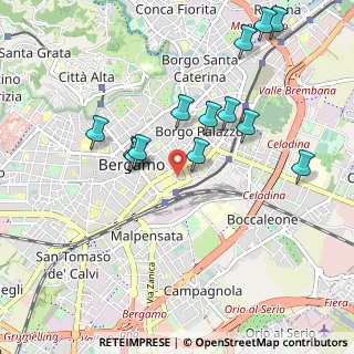 Mappa Via Alessandro Manzoni, 24121 Bergamo BG, Italia (0.97538)