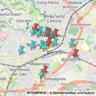 Mappa Via Alessandro Manzoni, 24121 Bergamo BG, Italia (0.6925)