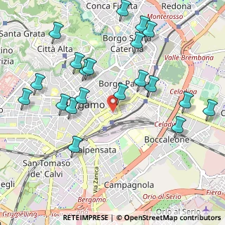 Mappa Via Alessandro Manzoni, 24121 Bergamo BG, Italia (1.151)