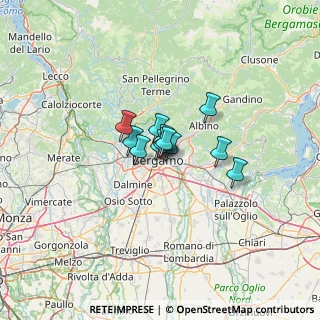 Mappa Via Alessandro Manzoni, 24121 Bergamo BG, Italia (5.77)