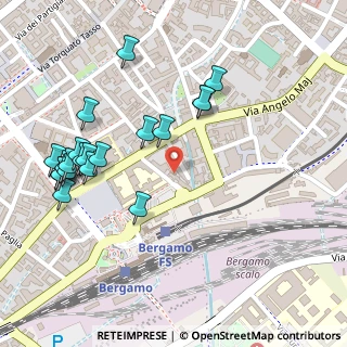 Mappa Via Alessandro Manzoni, 24121 Bergamo BG, Italia (0.2815)