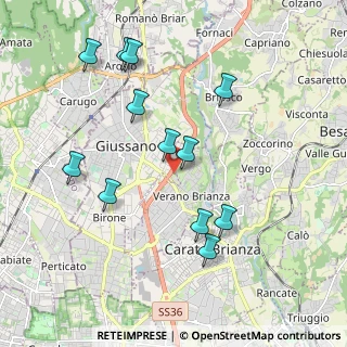Mappa Via Madonnina, 20833 Giussano MB, Italia (1.98)