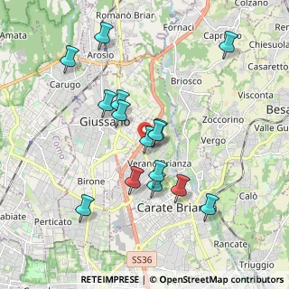 Mappa Via Madonnina, 20833 Giussano MB, Italia (1.76133)