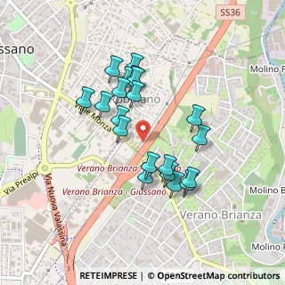 Mappa Via Don Gaffuri, 20833 Giussano MB, Italia (0.3805)