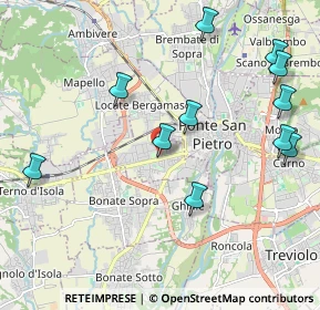 Mappa Via Rocca, 24030 Presezzo BG, Italia (2.33091)
