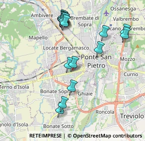 Mappa Via Rocca, 24030 Presezzo BG, Italia (2.09056)