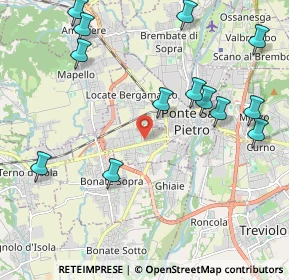 Mappa Via Rocca, 24030 Presezzo BG, Italia (2.46538)