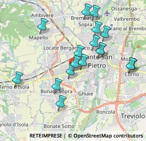 Mappa Via Rocca, 24030 Presezzo BG, Italia (1.84059)