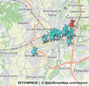 Mappa Via Rocca, 24030 Presezzo BG, Italia (1.42333)