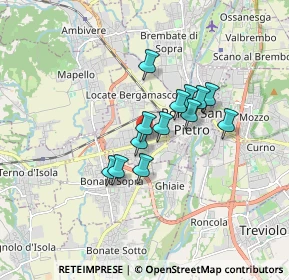 Mappa Via Rocca, 24030 Presezzo BG, Italia (1.18692)