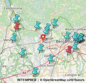 Mappa Via Rocca, 24030 Presezzo BG, Italia (9.4495)