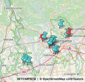 Mappa Via Rocca, 24030 Presezzo BG, Italia (6.27143)