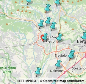 Mappa Via Rocca, 24030 Presezzo BG, Italia (5.12133)