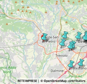 Mappa Via Rocca, 24030 Presezzo BG, Italia (6.48211)